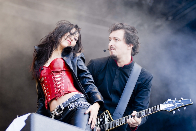 Krypteria beim Mera Luna 2007. – 