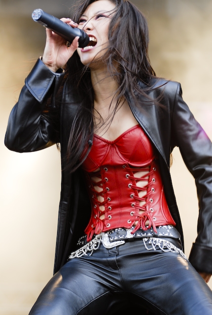 Krypteria beim Mera Luna 2007. – 