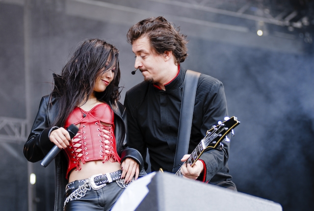 Krypteria beim Mera Luna 2007. – 