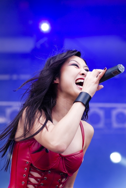 Krypteria beim Mera Luna 2007. – 