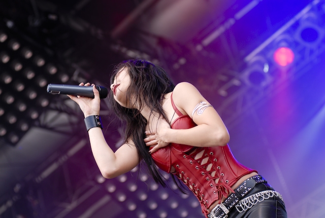 Krypteria beim Mera Luna 2007. – 