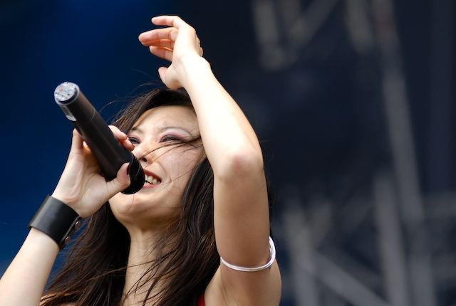Krypteria beim Mera Luna 2007. – 