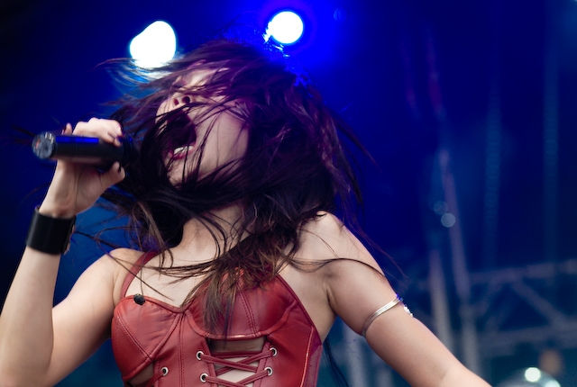 Krypteria beim Mera Luna 2007. – 