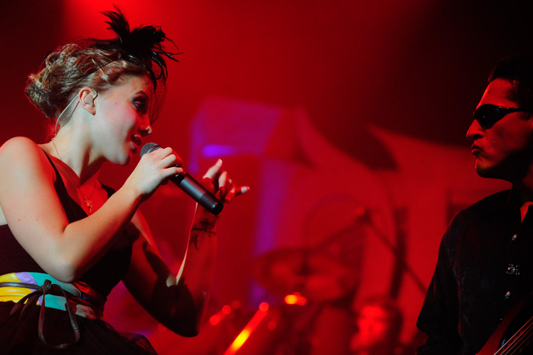 Ring frei für LaFee in Köln. – LaFee präsentiert ihr Album "Ring frei" im Kölner E-Werk.