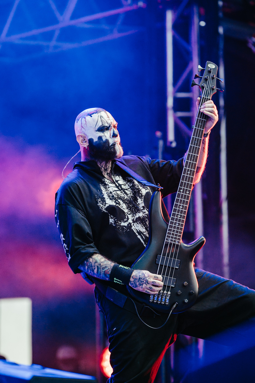 Die italienischen Gothic-Metal-Veteranen um Cristina Scabbia auf der Louder-Stage – Lacuna Coil.
