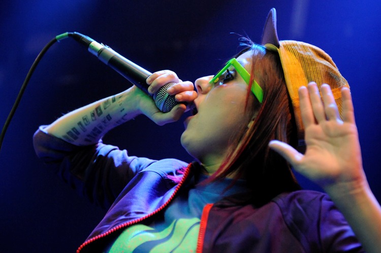 Lady Sovereign brachte gute Laune in die Domstadt mit. – Souverän!
