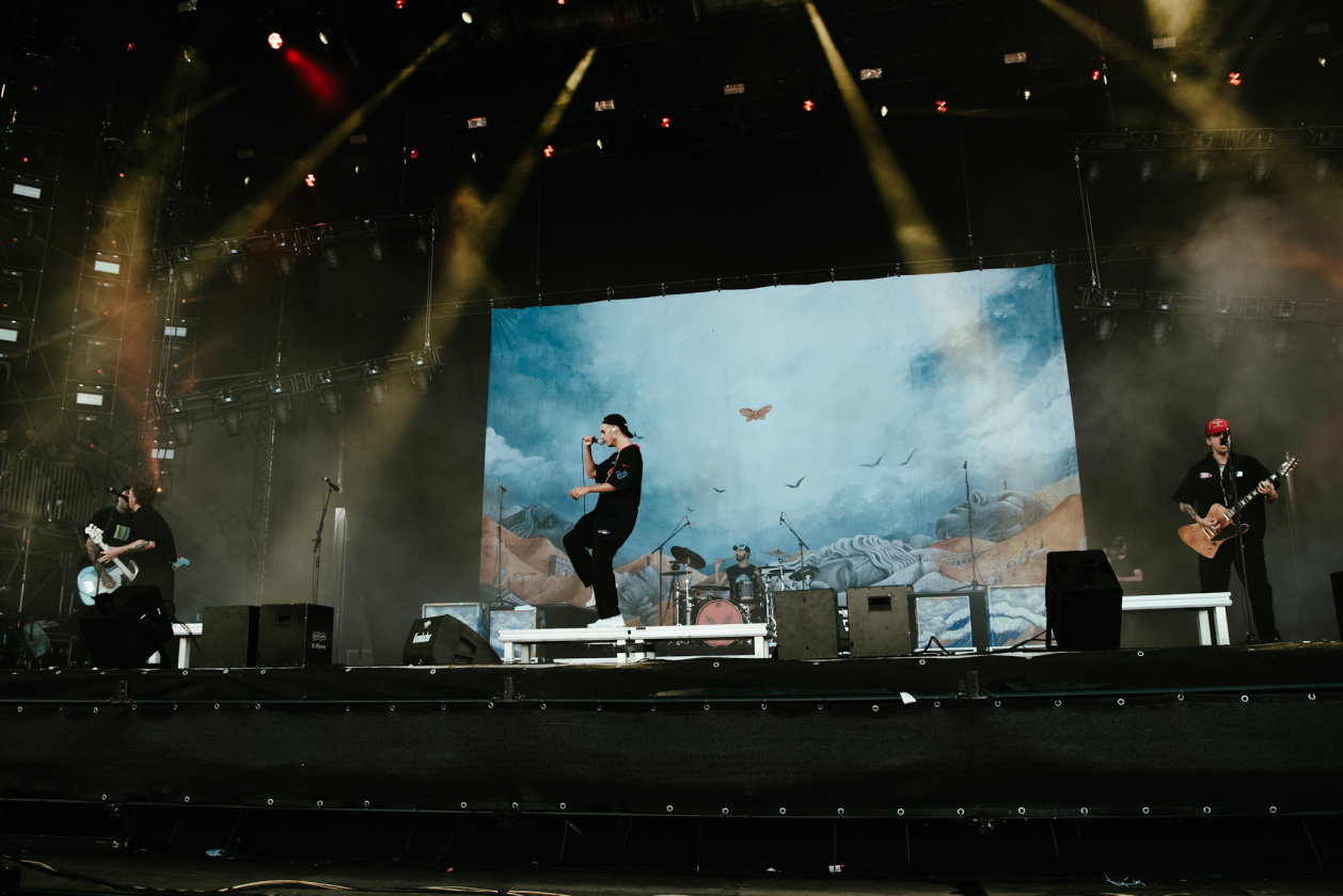 Die französischen Metalcore-Durchstarter lieferten auf dem Acker ab. – Landmvrks.
