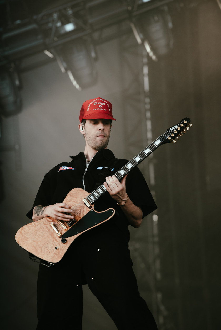 Landmvrks – Die französischen Metalcore-Durchstarter lieferten auf dem Acker ab. – Paul Cordebard.