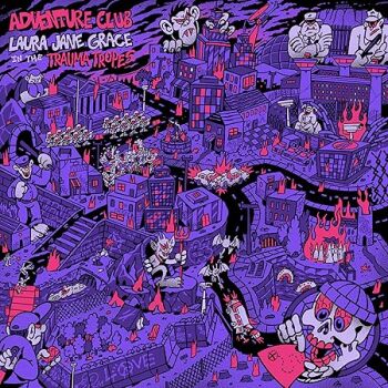Laura Jane Grace In The Trauma Tropes - Adventure Club Artwork