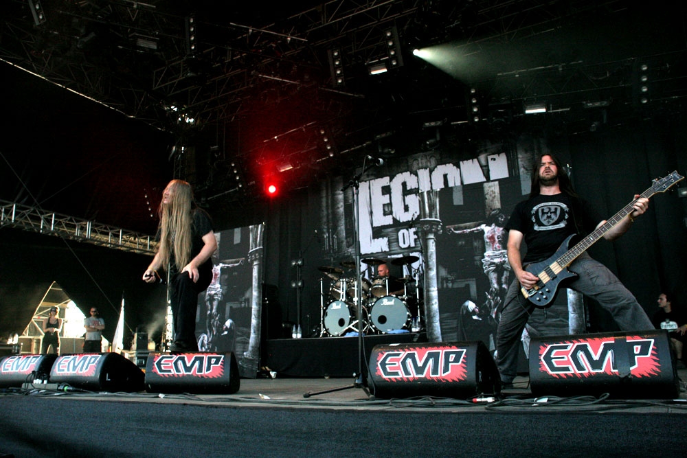 Die Holländer waren auf dem Summer Breeze ein wenig zu routiniert. – Legion Of The Damned