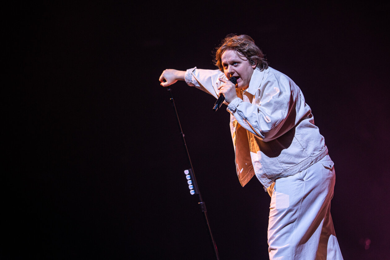 Der schottische Singer/Songwriter-Star auf Besuch in der Hauptstadt. – Lewis Capaldi.