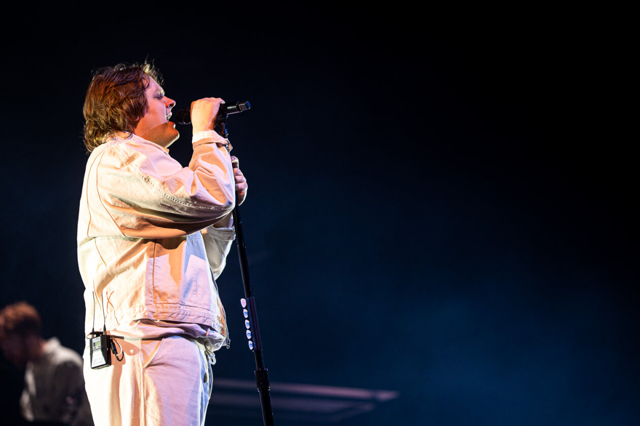 Der schottische Singer/Songwriter-Star auf Besuch in der Hauptstadt. – Lewis Capaldi.