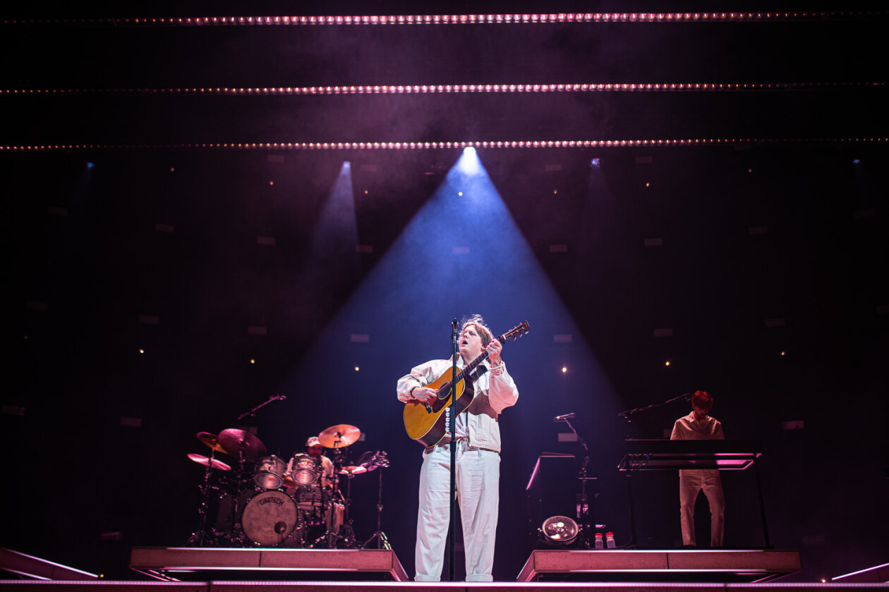 Der schottische Singer/Songwriter-Star auf Besuch in der Hauptstadt. – Lewis Capaldi.