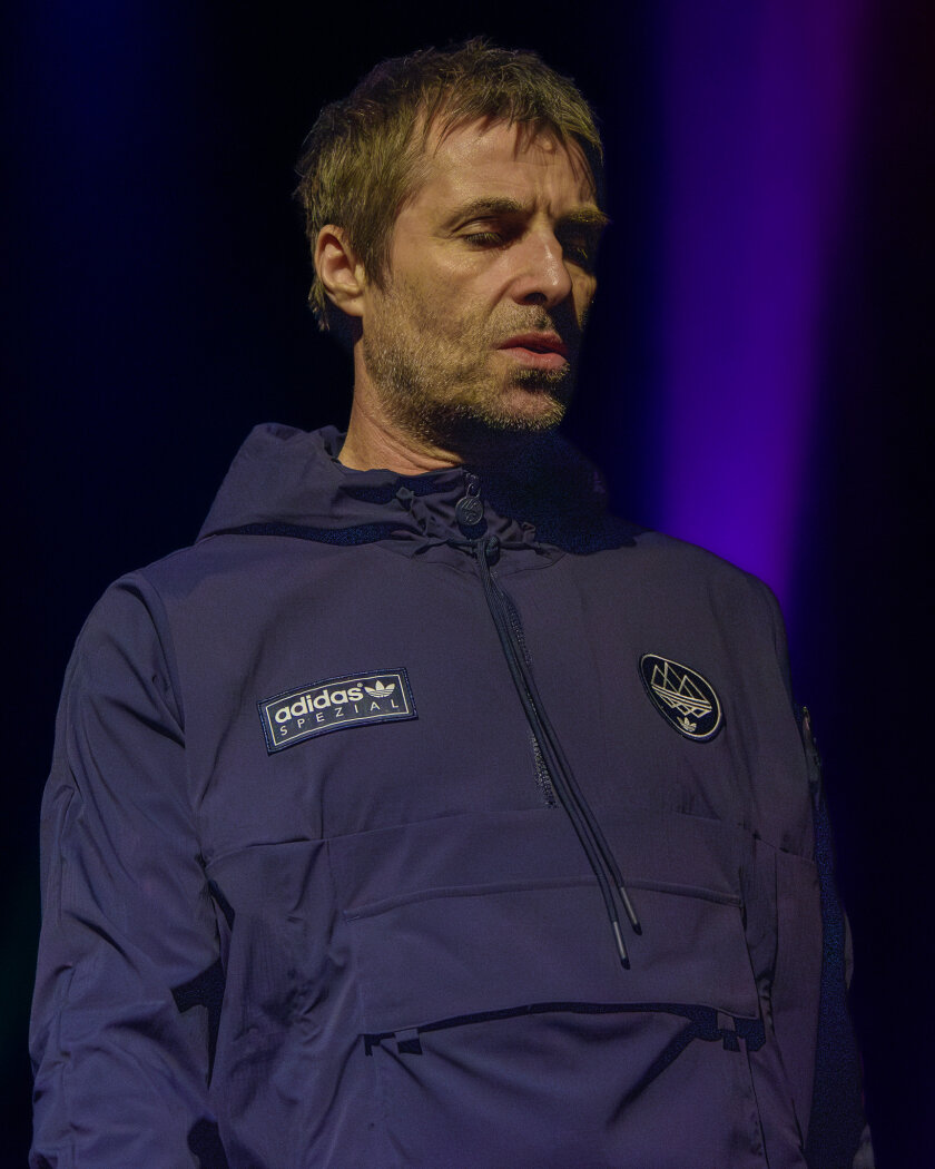 Oasis meets The Stone Roses - zwei Indie-Legenden live on stage: Liam und John Squire. – Liam Gallagher.