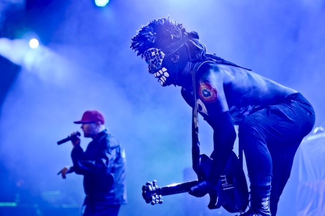 Limp Bizkit – Durst und Borland begeisterten die Massen mit einem fulminanten Auftritt. – Die ehemaligen Steithähne Fred Durst ...