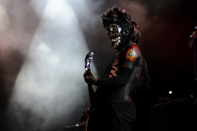 Limp Bizkit – Durst und Borland begeisterten die Massen mit einem fulminanten Auftritt. – ... Wes Borland ...