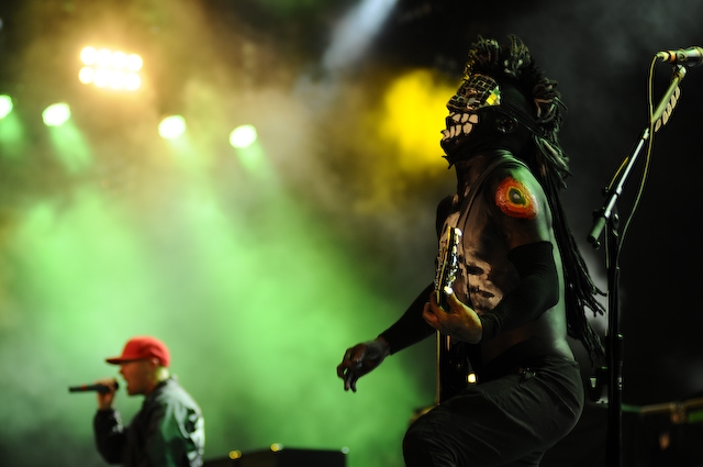 Limp Bizkit – Durst und Borland begeisterten die Massen mit einem fulminanten Auftritt. – ... und Wes Borland