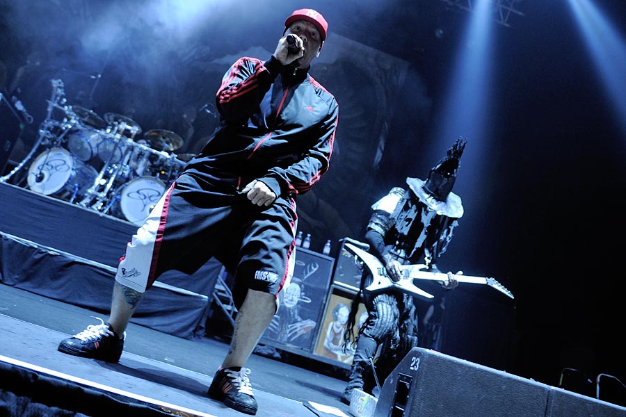 Limp Bizkit – Fred Durst und Co. in alter Frische. – Fred Durst und Wes Borland.