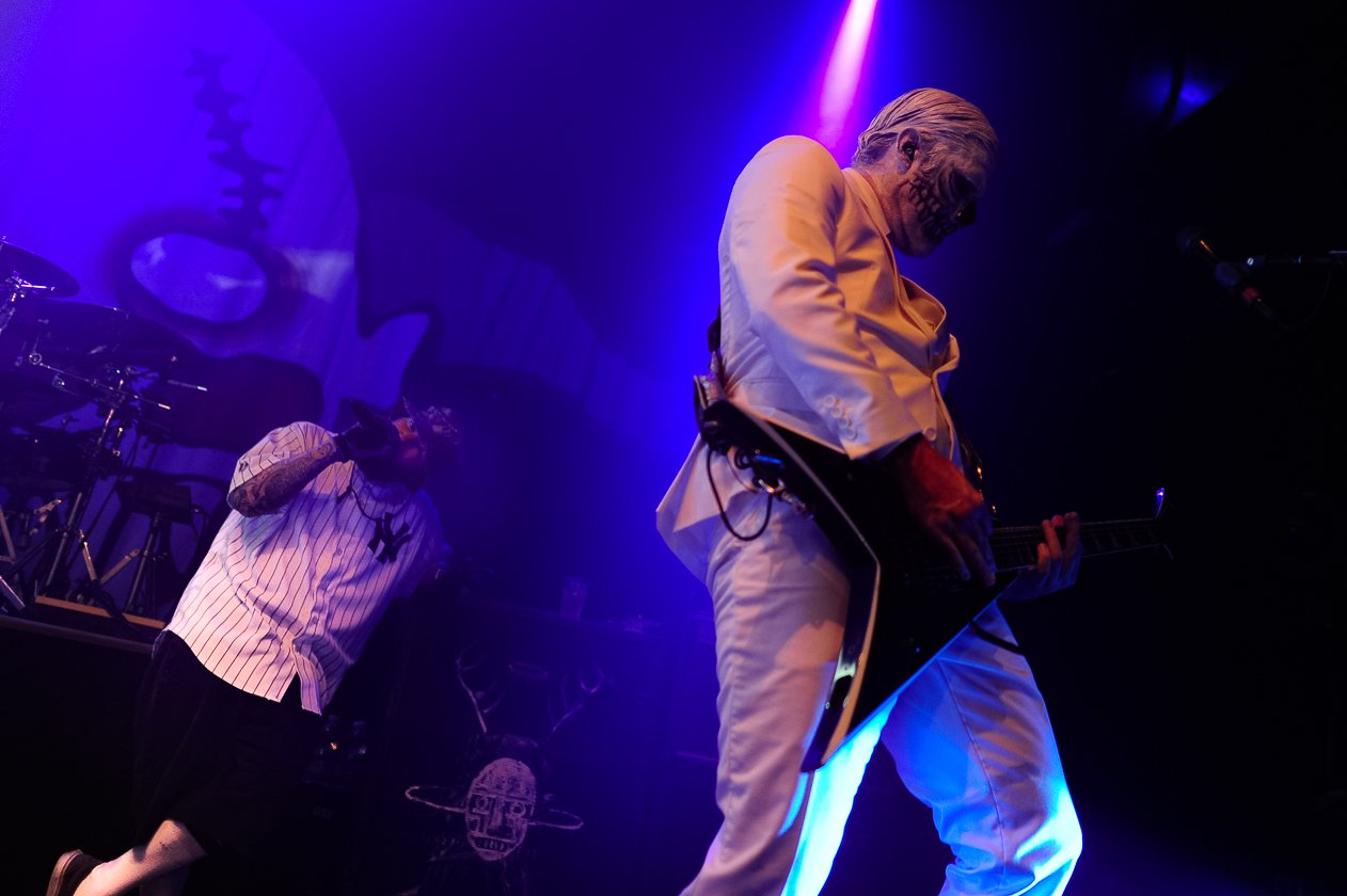 Als wäre kein Tag veragangen: Fred Durst, Wes Borland und Co. räumen ab. – Limp Bizkit.