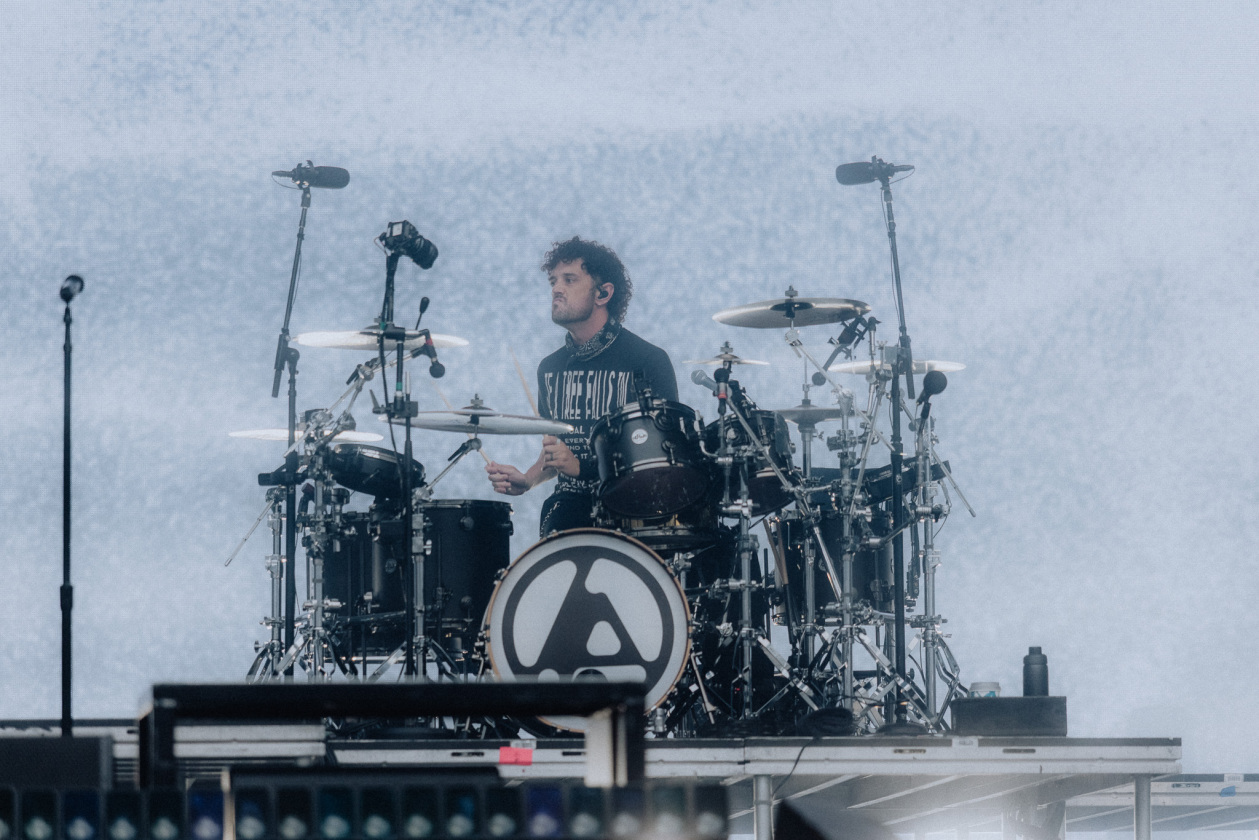 Linkin Park – Mike Shinoda, Emily Armstrong und Co. begeistern die Fans. – Colin Brittain.