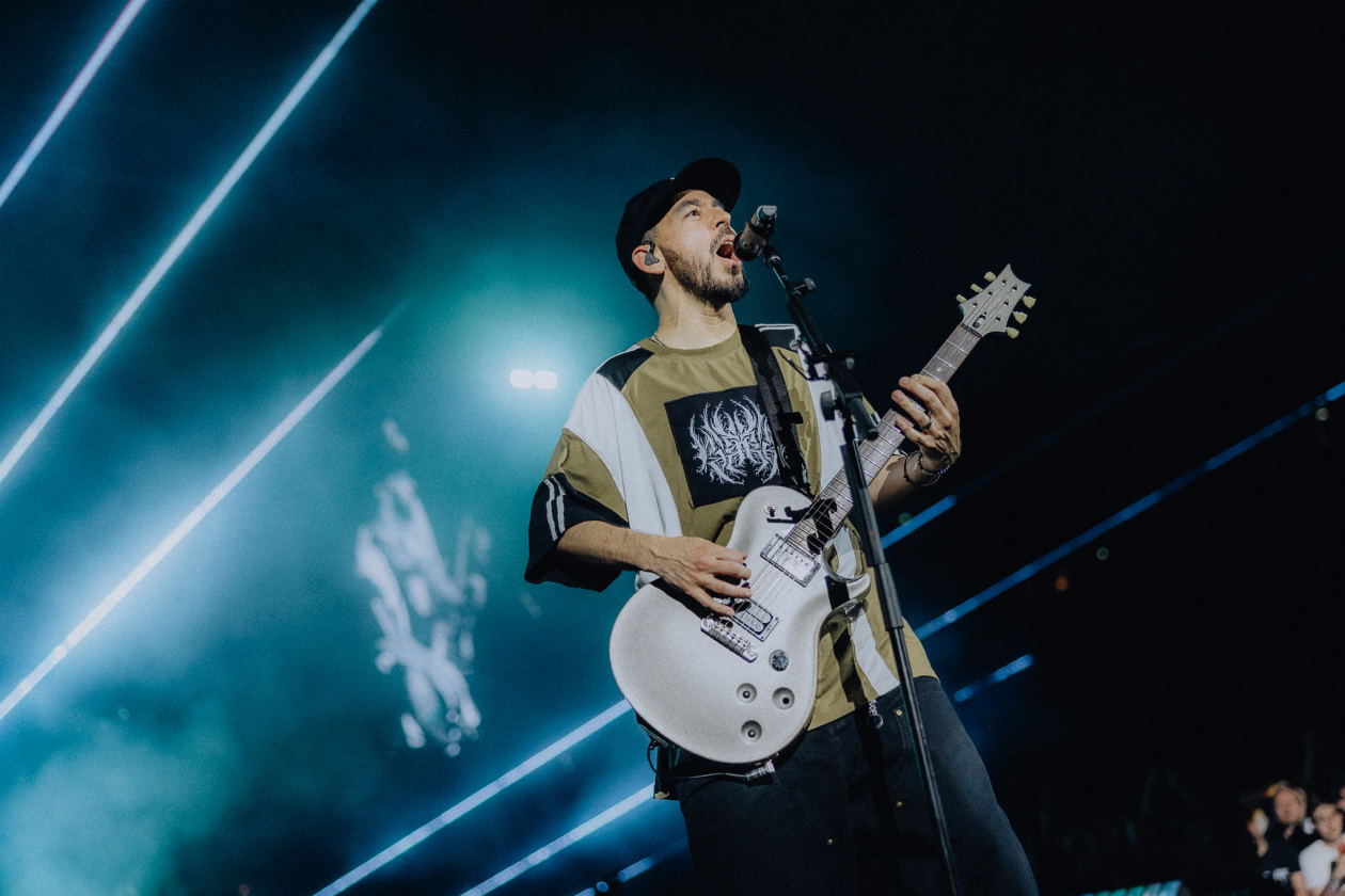 Linkin Park – Mike Shinoda, Emily Armstrong und Co. begeistern die Fans. – Mike Shinoda.