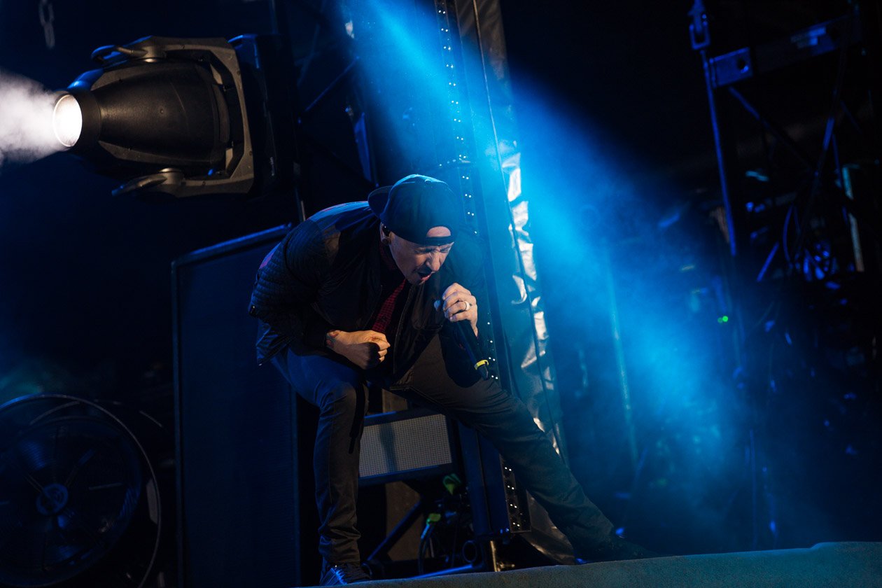Linkin Park – Headliner am Samstag in Scheeßel. – Chester.