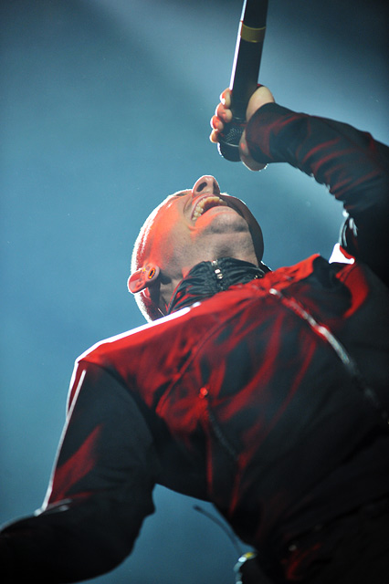 Große Show in der ausverkauften Kölnarena: Linkin Park. – 