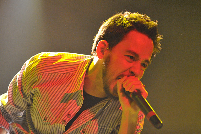 Große Show in der ausverkauften Kölnarena: Linkin Park. – 