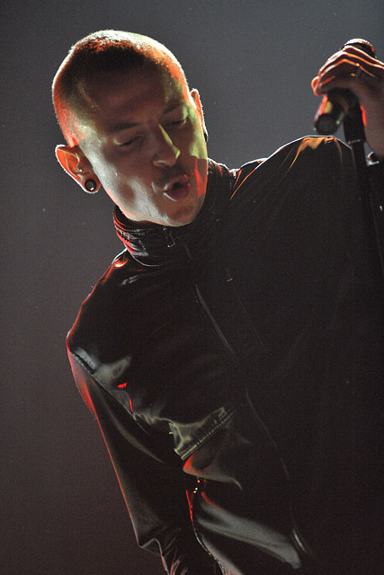 Große Show in der ausverkauften Kölnarena: Linkin Park. – 