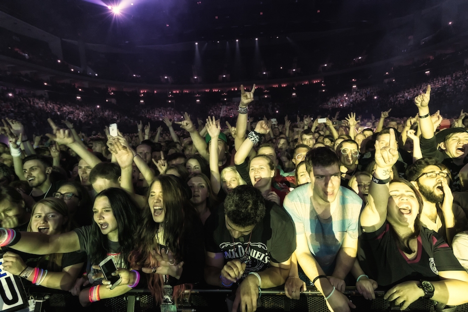 Linkin Park – Regelmäßig zu Gast in Good Ol' Germany - und dann natürlich nur in den größten Hallen. – Fans in Berlin.