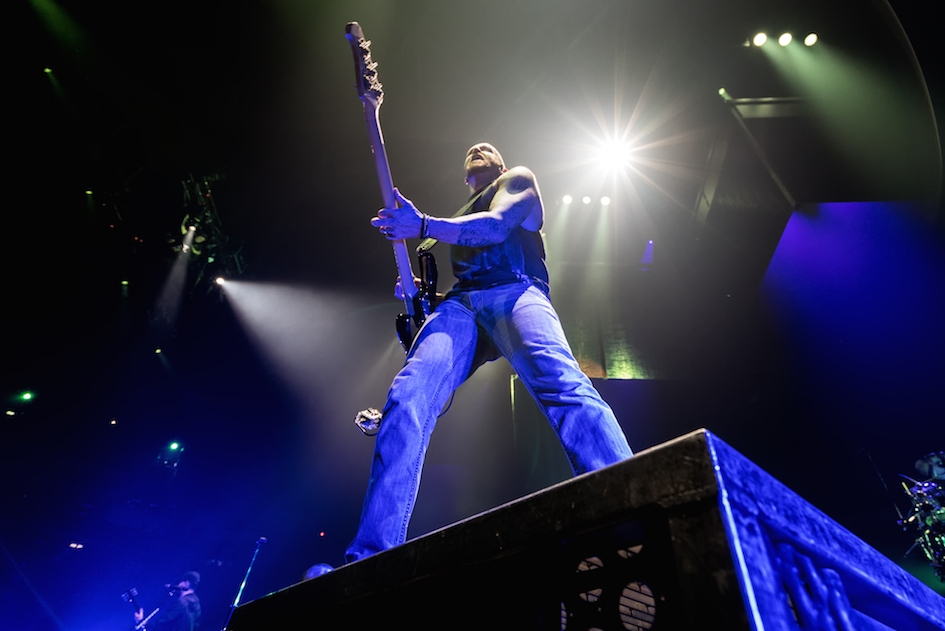 Linkin Park – Regelmäßig zu Gast in Good Ol' Germany - und dann natürlich nur in den größten Hallen. – Oben auf.