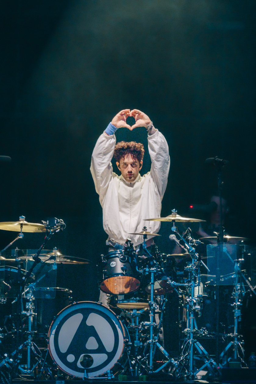 Spagat zwischen Vergangenheit und Gegenwart: Mike Shinoda, Emily Armstrong und Band. – Linkin Park.