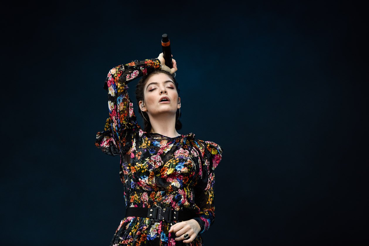 Die Neuseeländerin beim Doppelfestival. – Lorde.