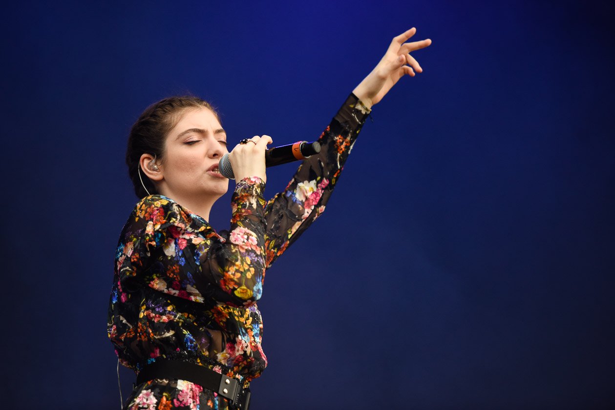Die Neuseeländerin beim Doppelfestival. – Lorde.