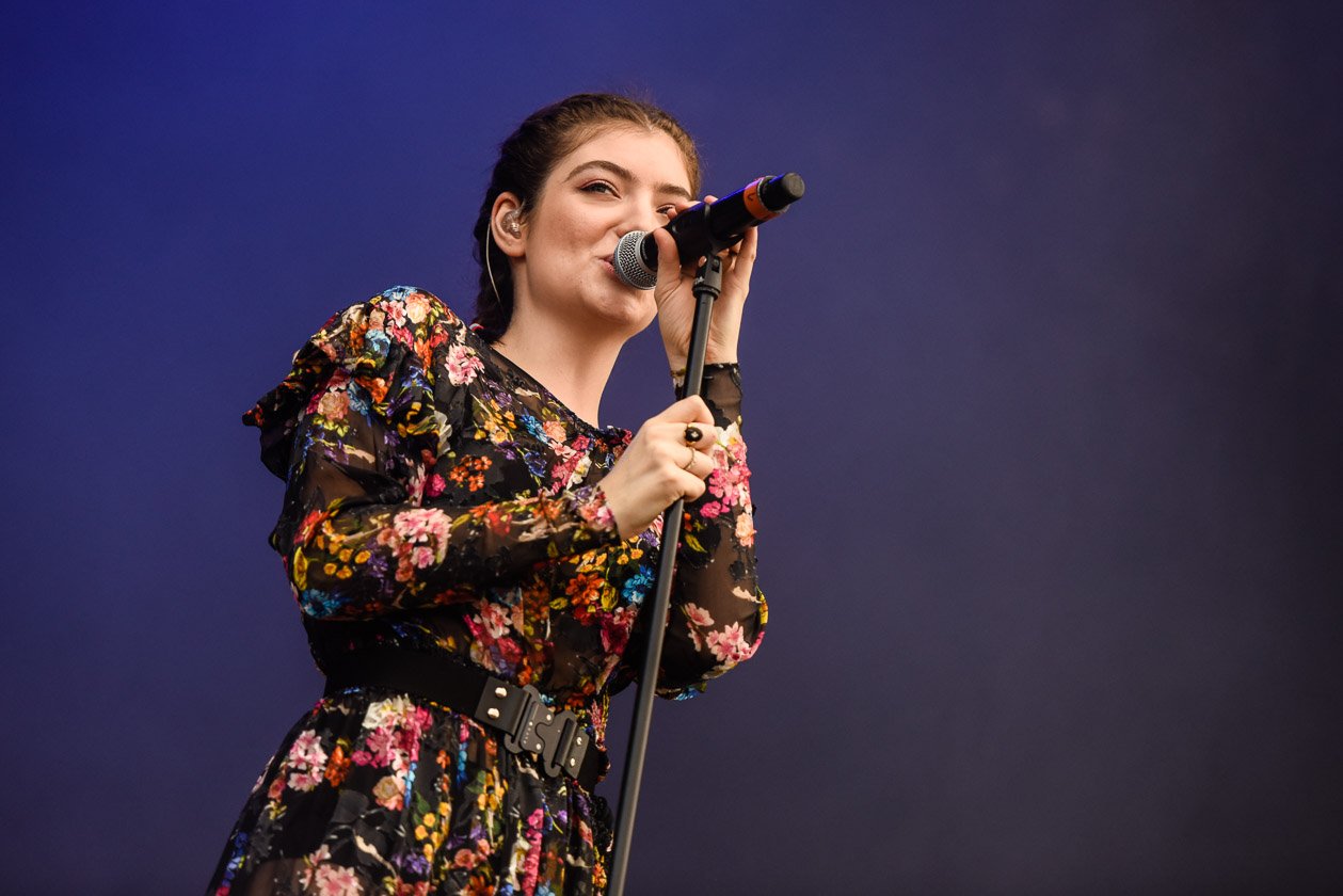 Die Neuseeländerin beim Doppelfestival. – Lorde.