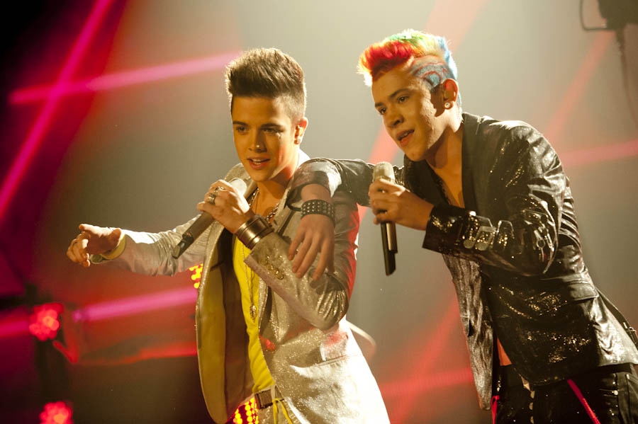 Daniele Negroni vs Luca Hänni. – DSDS 2012 - Das Finale.