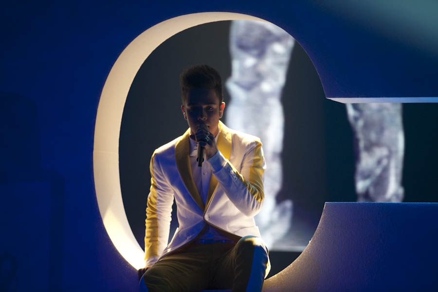 Daniele Negroni vs Luca Hänni. – DSDS 2012 - Das Finale.