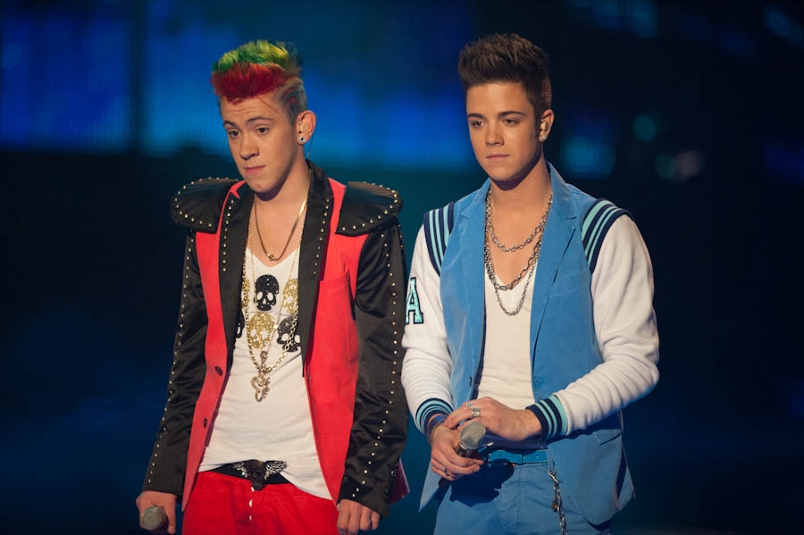 Daniele Negroni vs Luca Hänni. – DSDS 2012 - Das Finale.