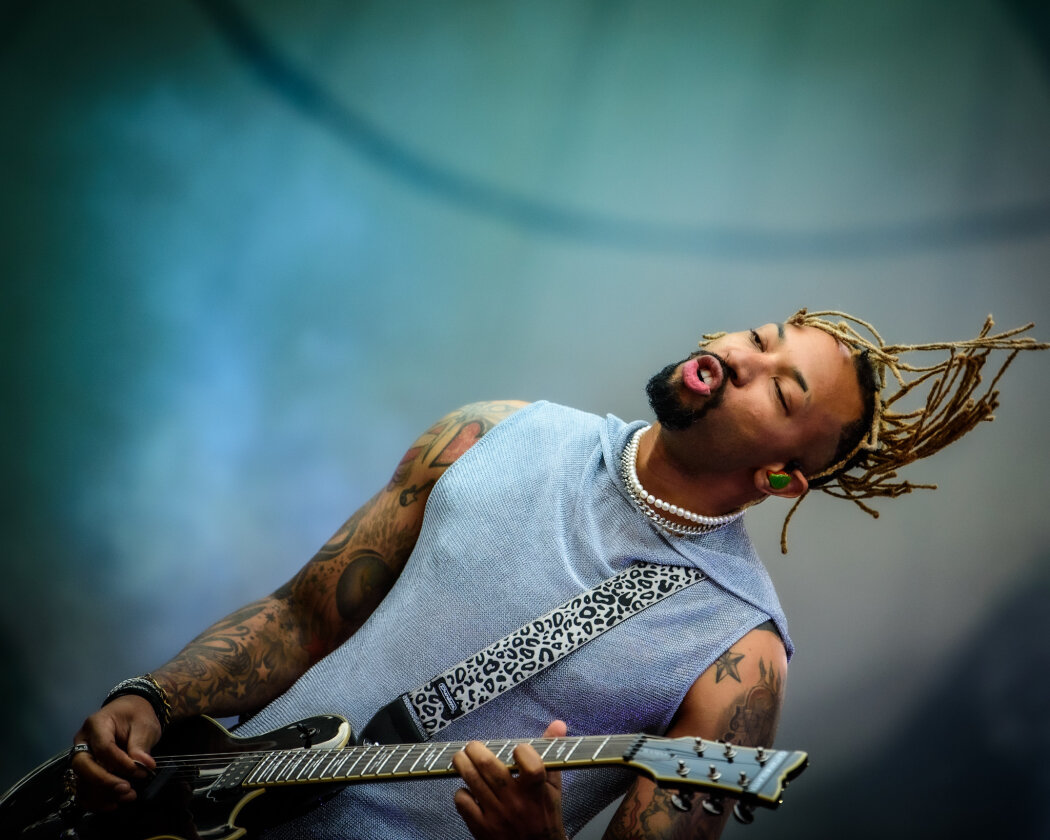 Machine Gun Kelly – Nach den Gigs bei Rock im Park und Rock am Ring gleich weiter in die Hauptstadt: MGK und Band. – Justin Lyon.