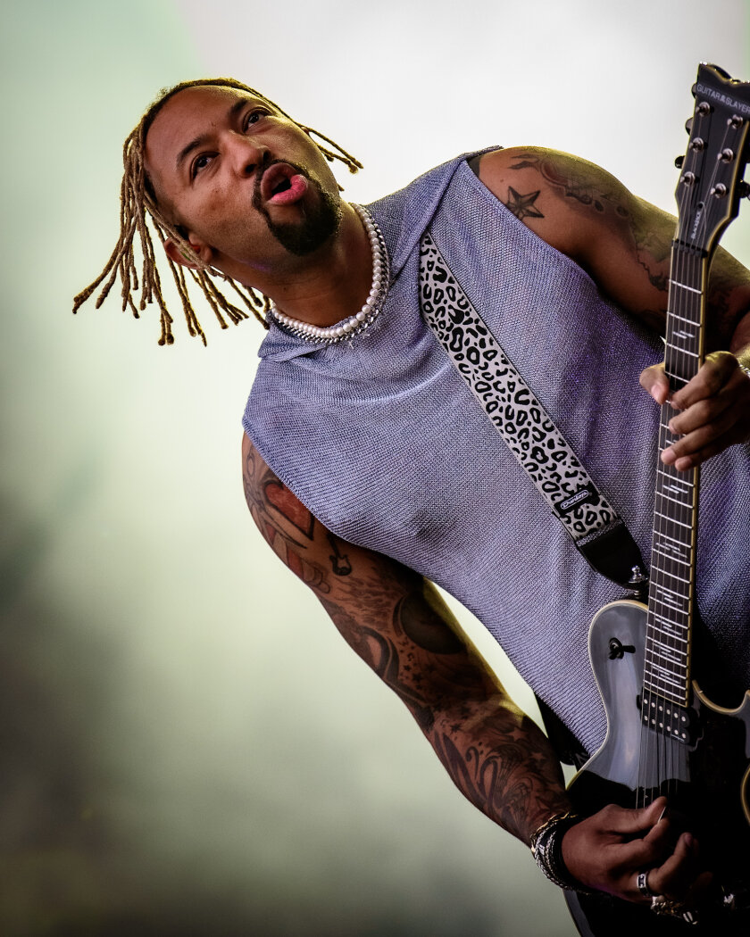 Machine Gun Kelly – Nach den Gigs bei Rock im Park und Rock am Ring gleich weiter in die Hauptstadt: MGK und Band. – Justin Lyon.