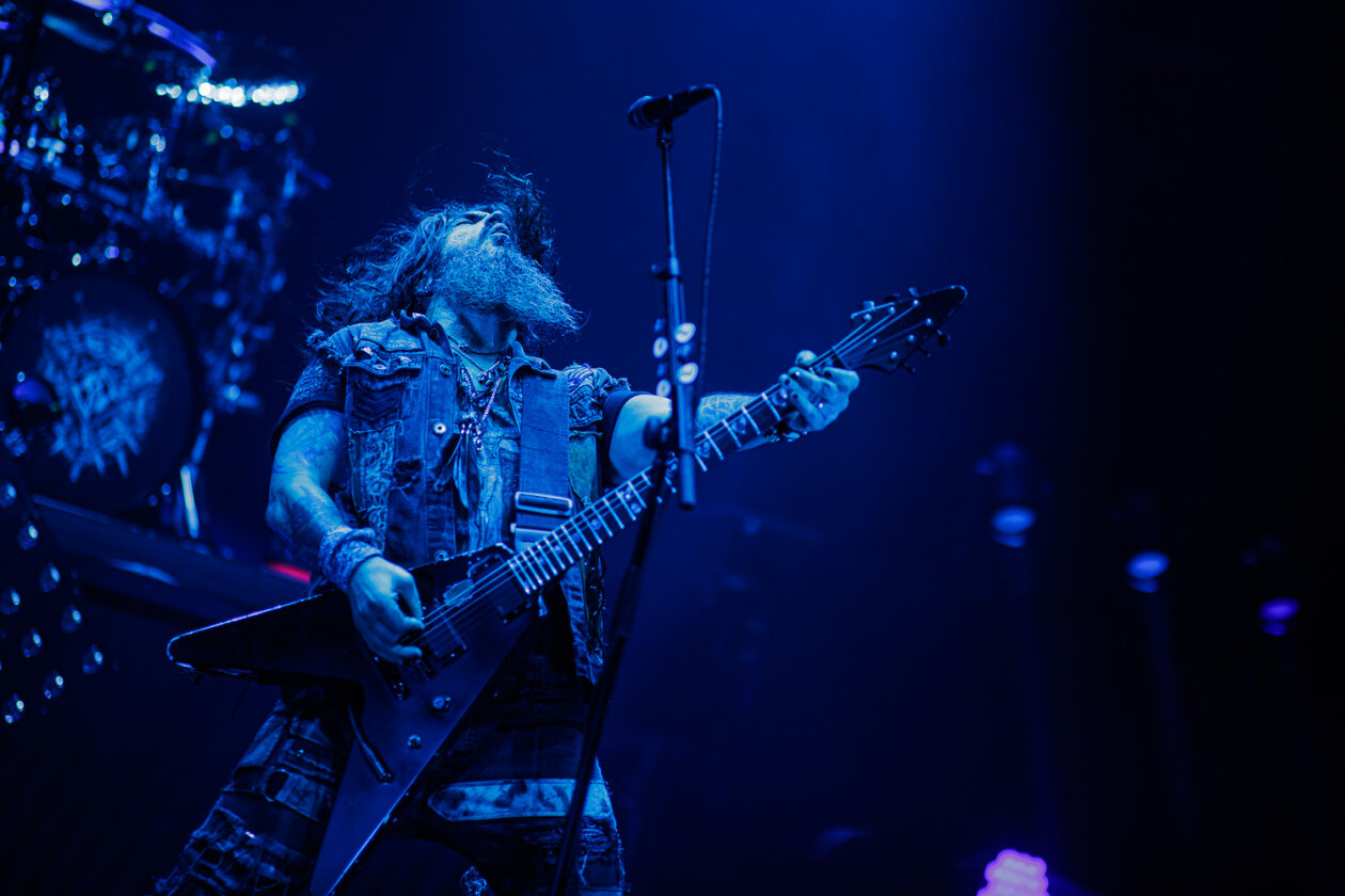 Auf "Vikings And Lionhearts" Arena-Tour mit Amon Armath. – Machine Head.