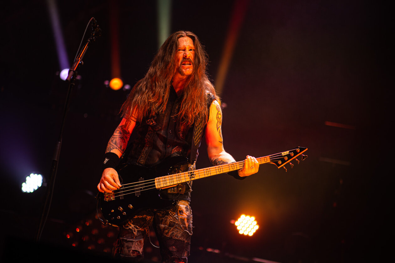 Auf "Vikings And Lionhearts" Arena-Tour mit Amon Armath. – Machine Head.