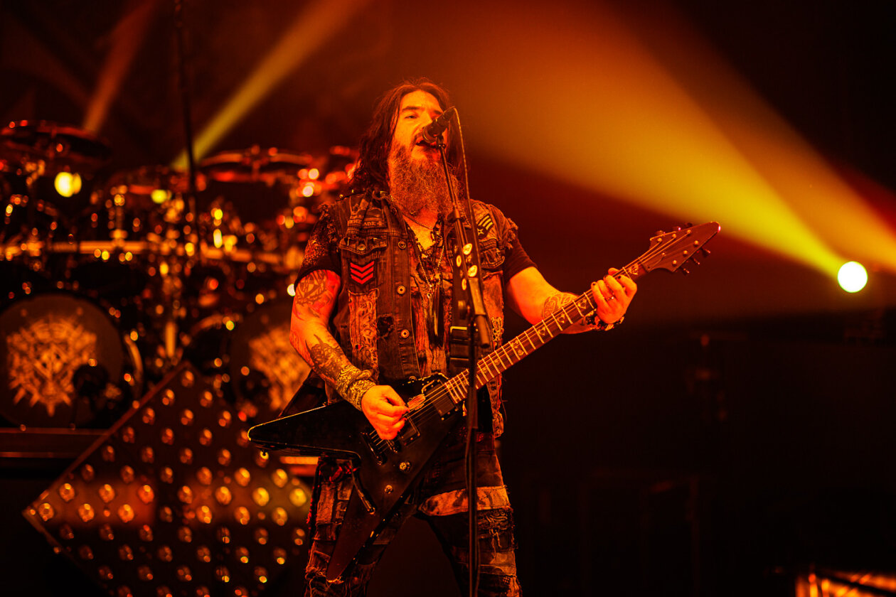 Auf "Vikings And Lionhearts" Arena-Tour mit Amon Armath. – Machine Head.