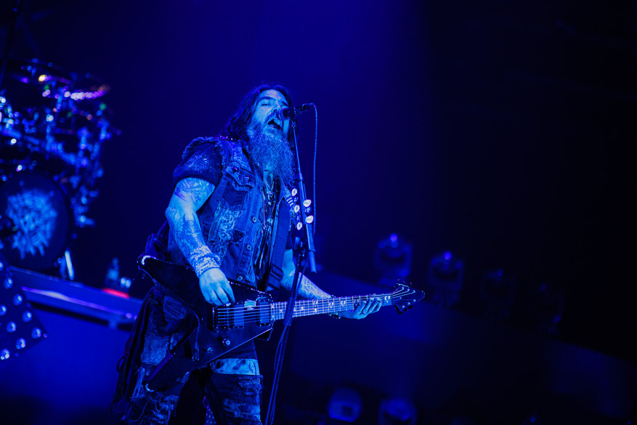 Auf "Vikings And Lionhearts" Arena-Tour mit Amon Armath. – Machine Head.