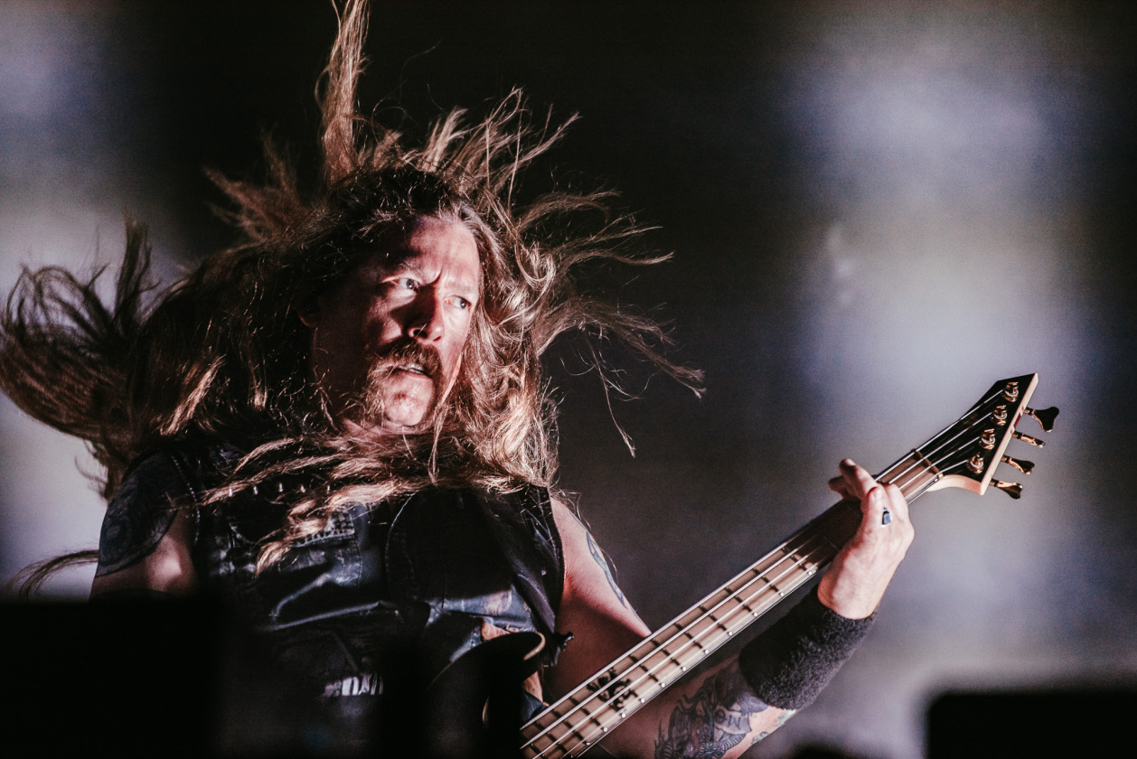 Machine Head – Headbanging mit Robb Flynn und Band auf der Faster-Stage. – Jared MacEachern.