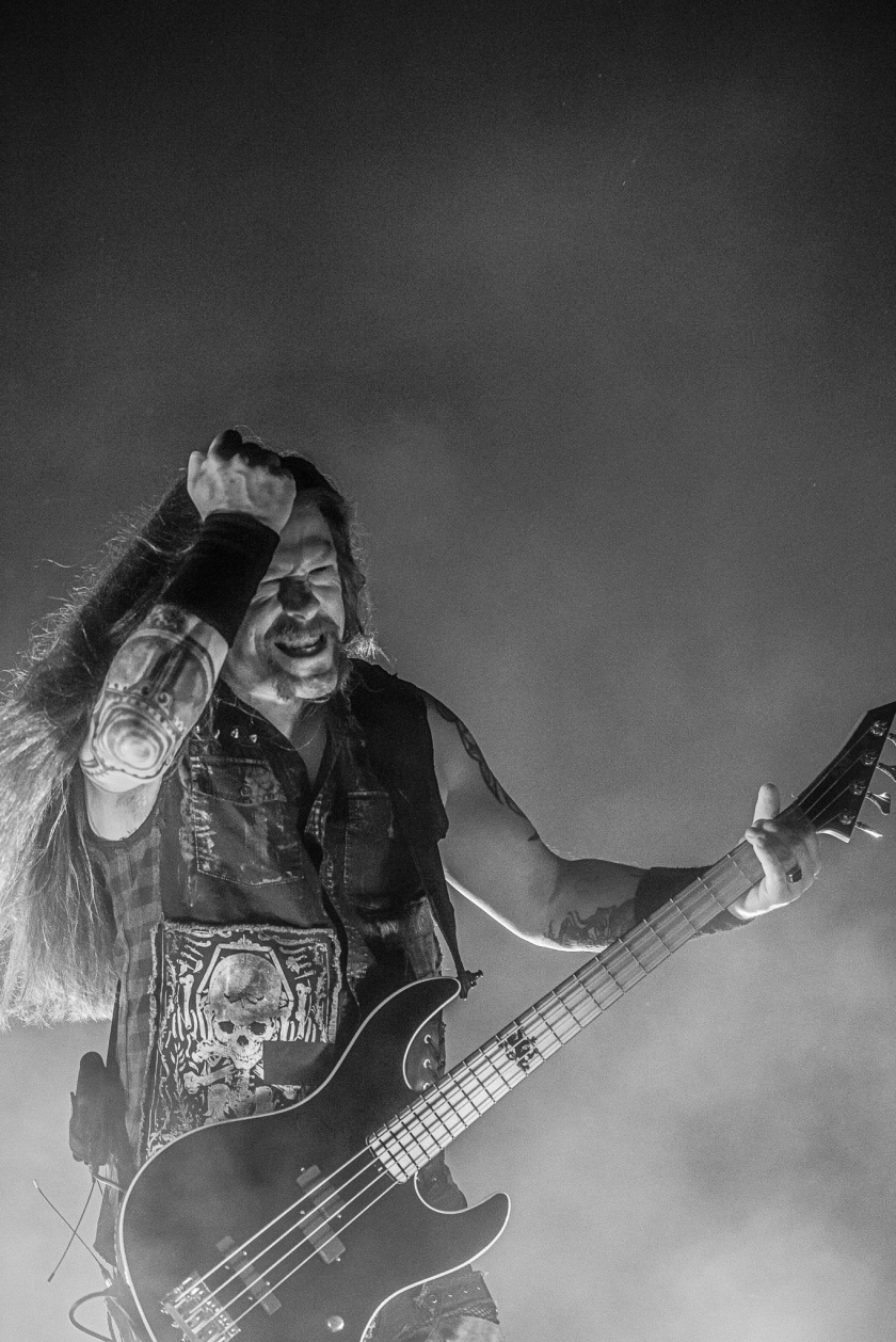 Machine Head – Headbanging mit Robb Flynn und Band auf der Faster-Stage. – Jared MacEachern.