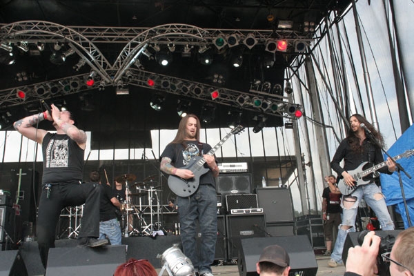 Machinemade God – Eine der wenigen Überraschungen auf dem Festival. – 