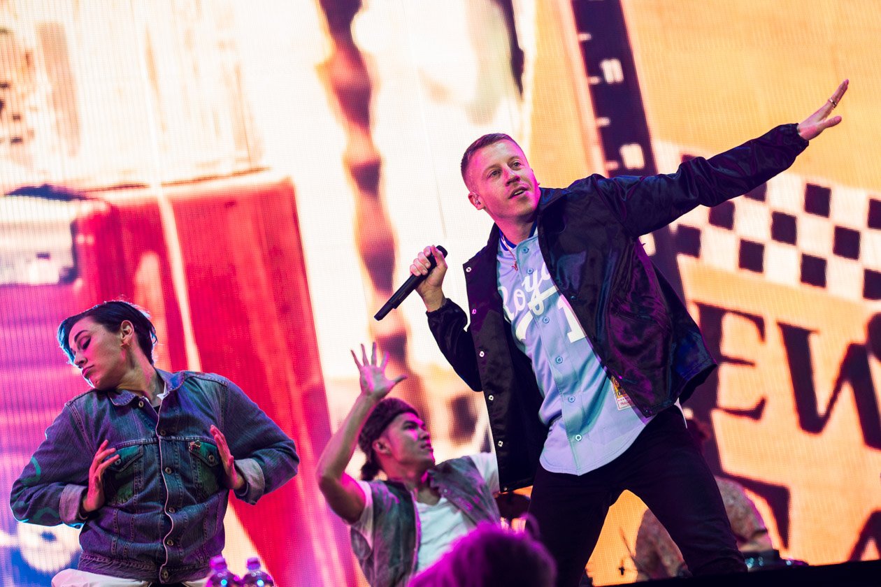 Macklemore &amp; Ryan Lewis gaben als letzter Act am Sonntag Partygas. – Macklemore.
