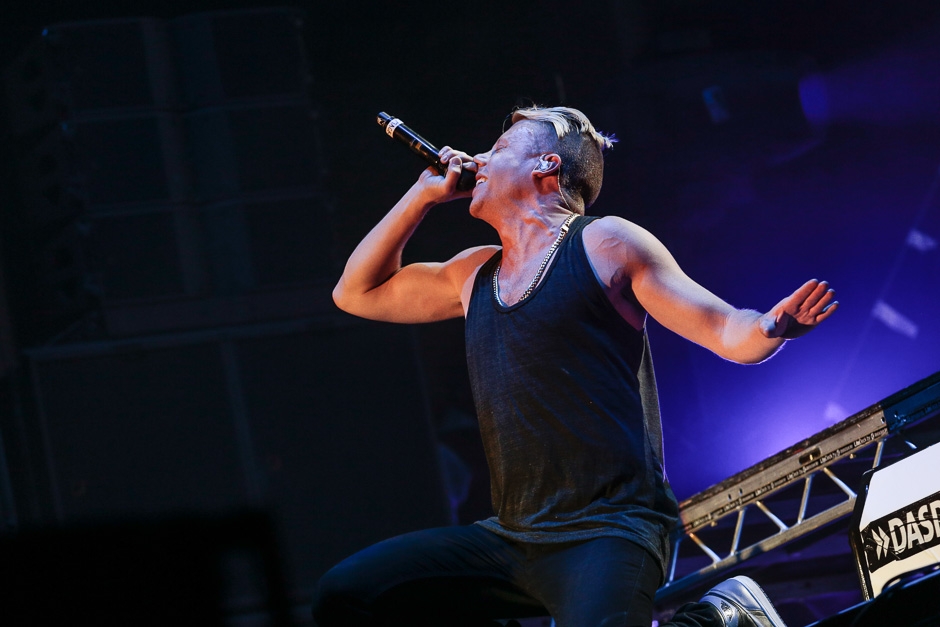 Mit Ryan Lewis in der Headliner-Position. – Macklemore.