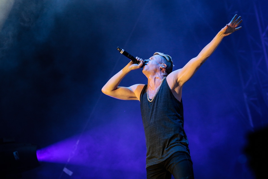 Mit Ryan Lewis in der Headliner-Position. – ...  Macklemore.